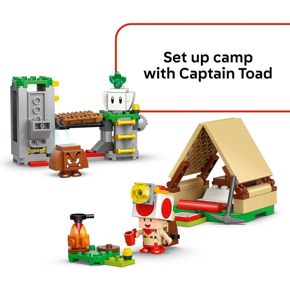 LEGO 72040 Super Mario - Captain Toad's Camp