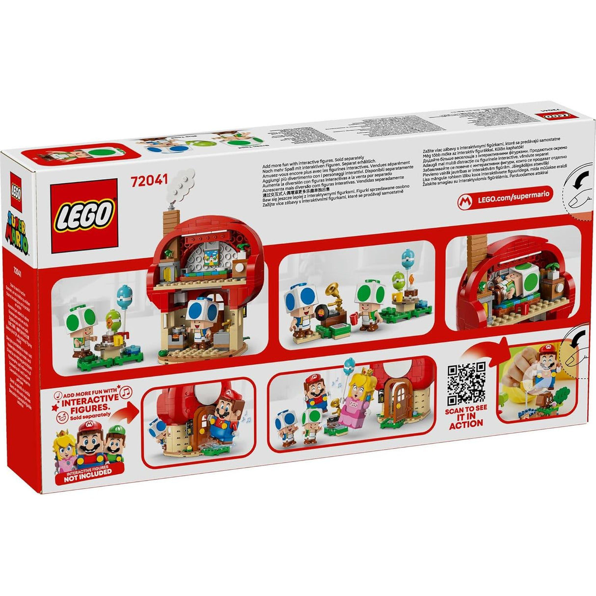 LEGO 72041 Super Mario - Party at Toad's House