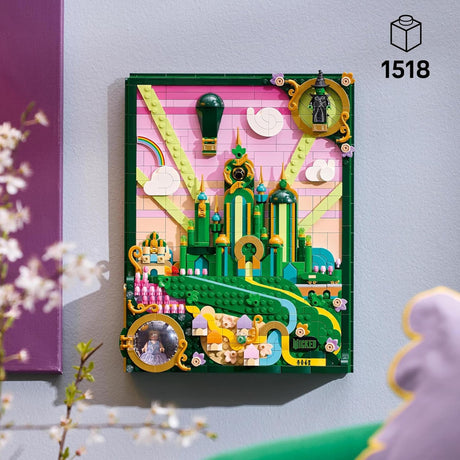 LEGO 75685 Wicked Emerald City Wall Art