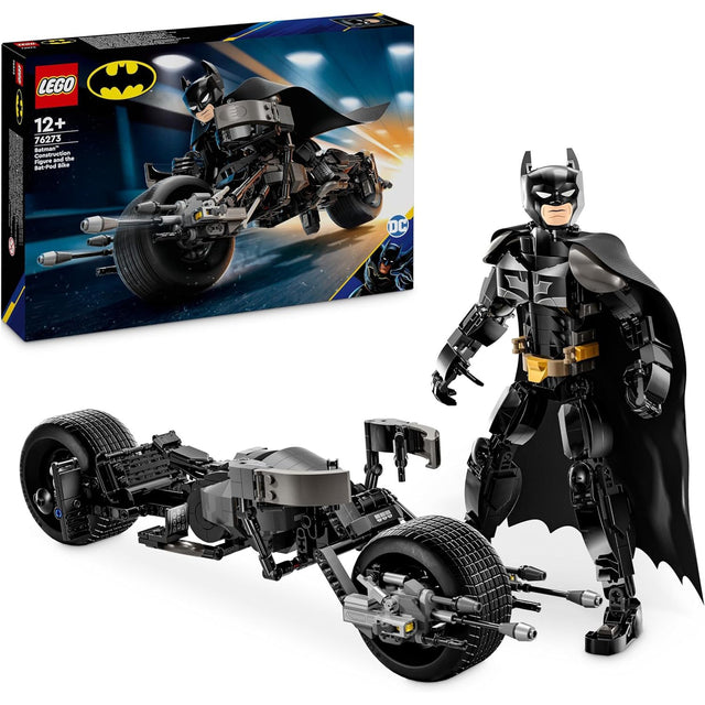 LEGO 76273 Batman Construction Figure and the Bat-Pod Bike