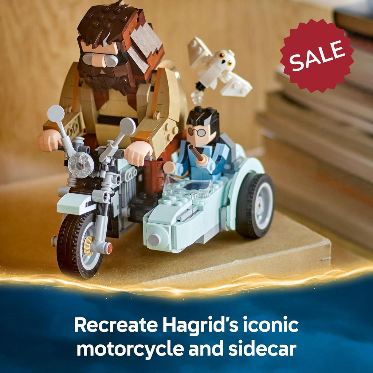 LEGO 76443 Harry Potter Hagrid & Harry's Motorcycle Ride