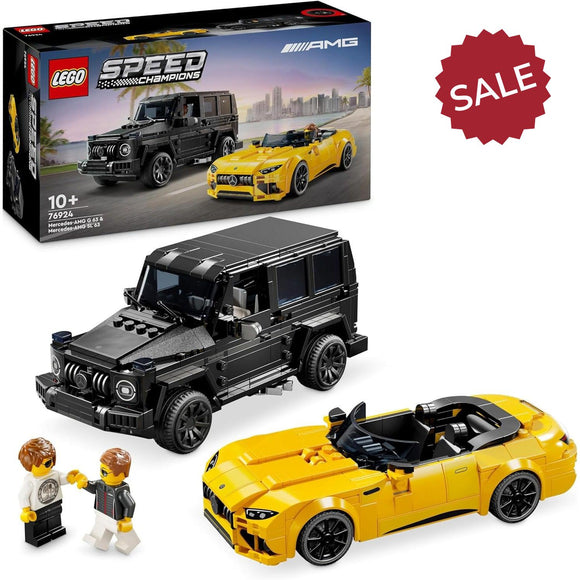 LEGO 76924 Speed Champions Mercedes-AMG G 63 & Mercedes-AMG SL 63