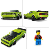 LEGO 77237 Speed Champions Dodge Challenger SRT Hellcat Sports Car