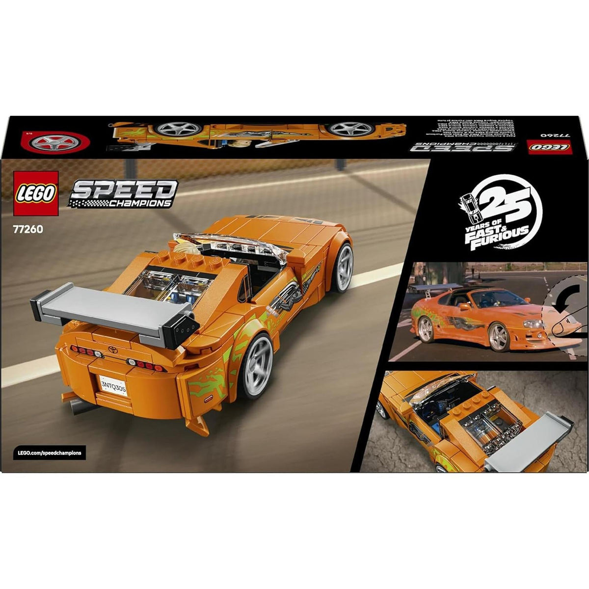 LEGO 77260 Speed Champions The Fast and The Furious Toyota Supra MK4