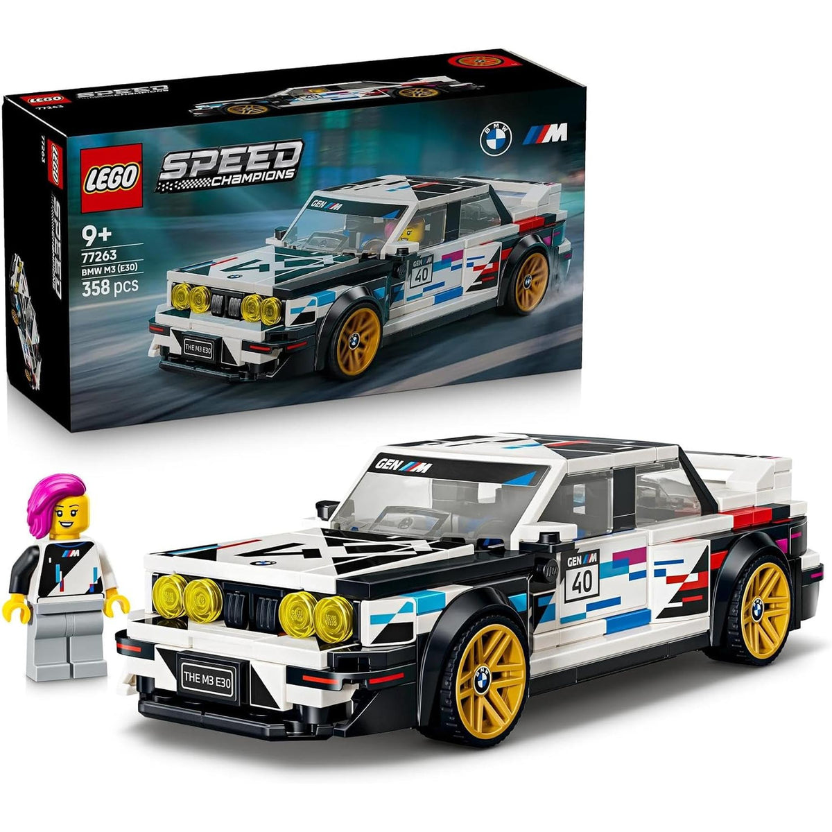 LEGO 77263 Speed Champions BMW M3 (E30)