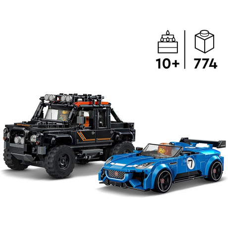 LEGO 77264 Speed Champions Jaguar Project 7 & Land Rover Defender