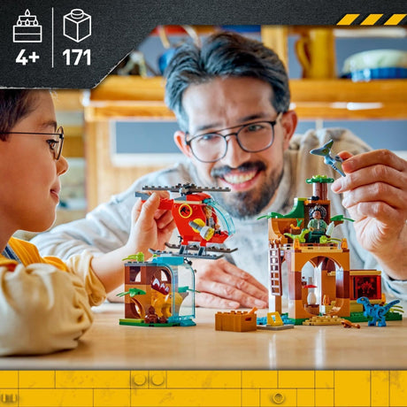 LEGO 77981 Jurassic World Velociraptor, Stegosaurus & Pteranodon Rescue