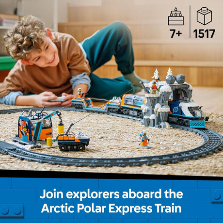 LEGO City 60470 Explorers' Arctic Polar Express Train