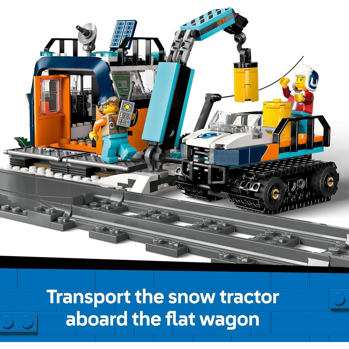 LEGO City 60470 Explorers' Arctic Polar Express Train