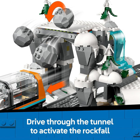 LEGO City 60470 Explorers' Arctic Polar Express Train
