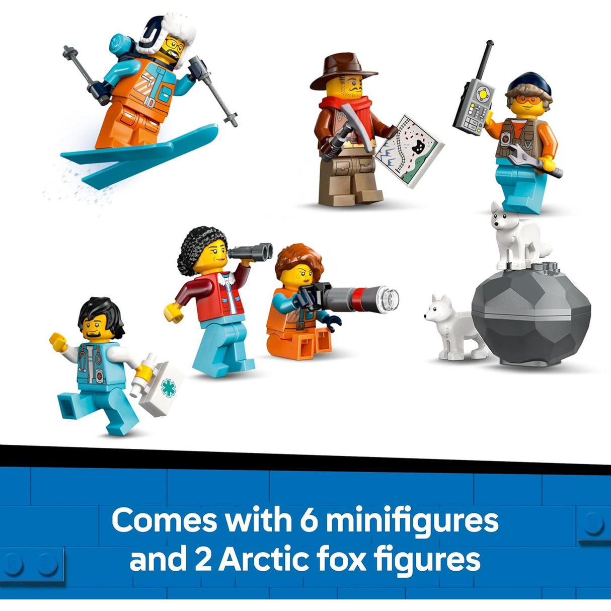 LEGO City 60470 Explorers' Arctic Polar Express Train