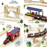 Le Toy Van London Train Set 120 pieces