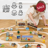 Le Toy Van London Train Set 120 pieces