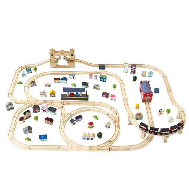 Le Toy Van London Train Set 120 pieces