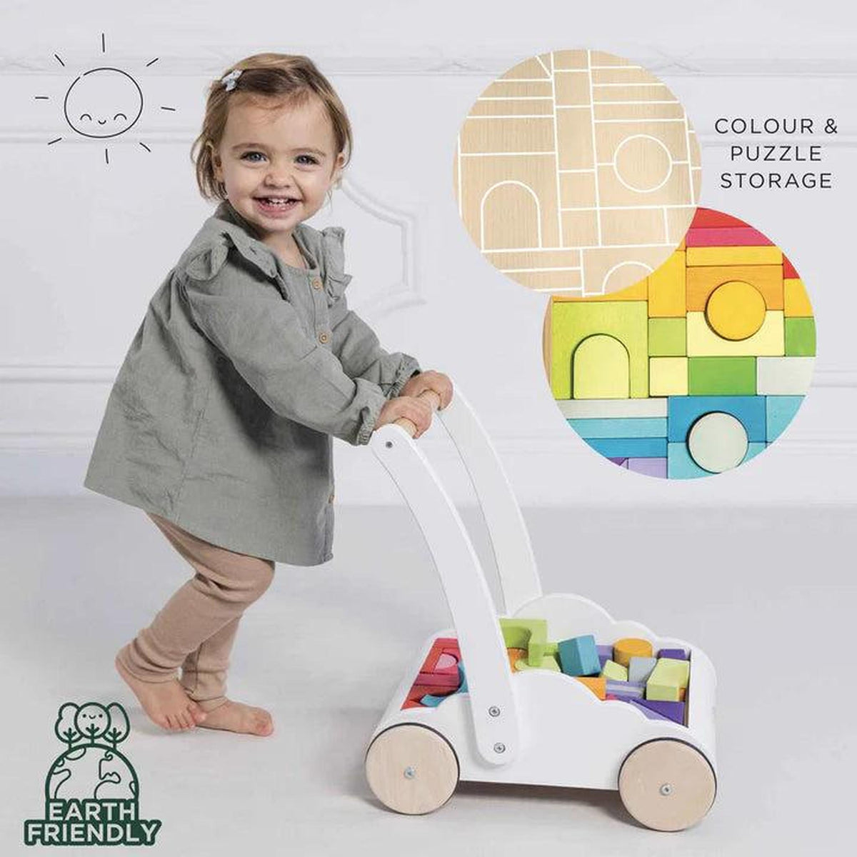 Le Toy Van Rainbow Cloud Walker