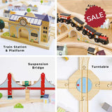 Le Toy Van Royal Express Train Set 180 pieces