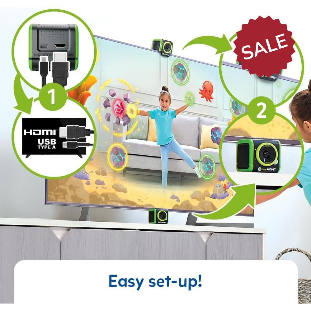 LeapFrog LeapMove Motion-Based Interactive Learning Game