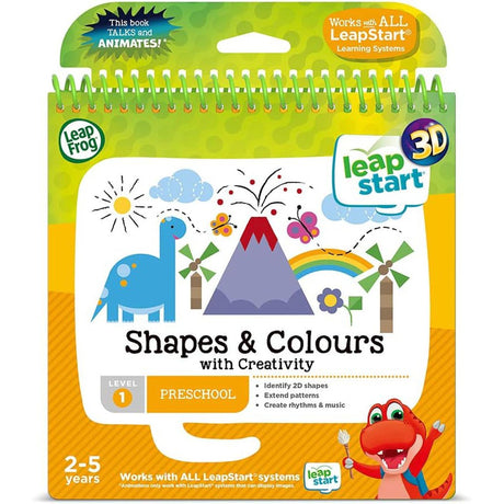 LeapFrog LeapStart® 3D Preschool Shapes & Colours Activity Book