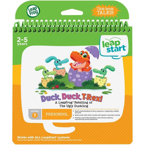 LeapFrog LeapStart Duck, Duck, T-Rex! Interactive Activity Book