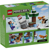 Lego 21583 Minecraft Steve's Taiga Adventure