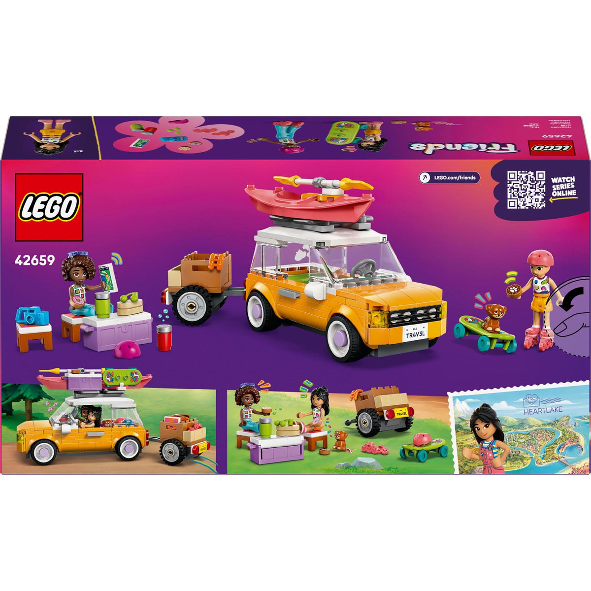 Lego 42659 Friends Friendship Road-Trip Travel Car