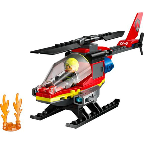 Lego 60411 City Fire Rescue Helicopter