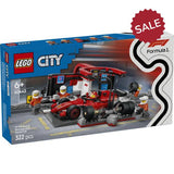Lego 60443 City F1 Pit Stop & Pit Crew