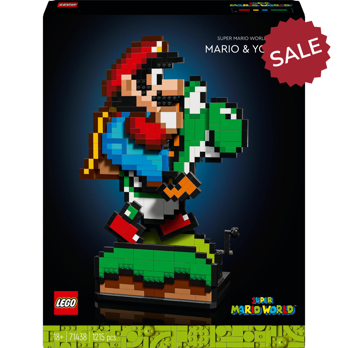 Lego 71438 Super Mario World Mario & Yoshi