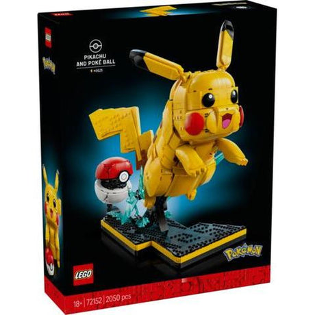 Lego 72152 Pokemon Pikachu and Poké Ball