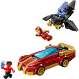 Lego 76310 Marvel Iron Man Car & Black Panther vs. Red Hulk