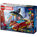 Lego 76310 Marvel Iron Man Car & Black Panther vs. Red Hulk