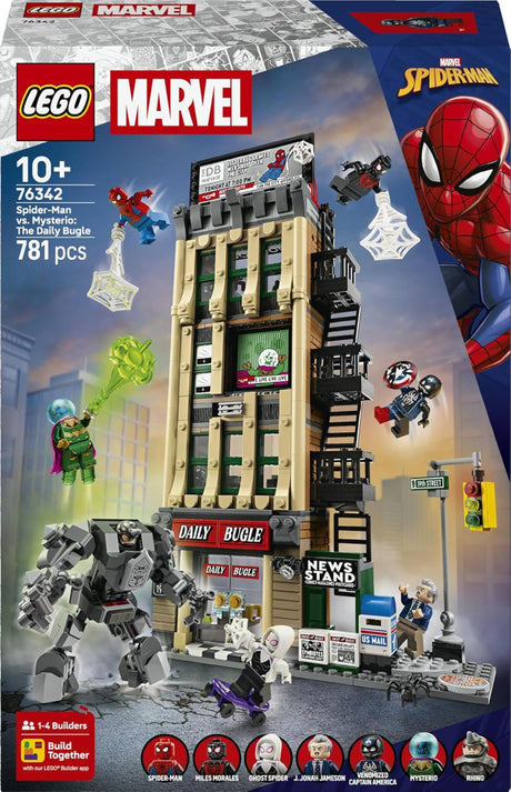 Lego Marvel Spider-Man vs. Mysterio: The Daily Bugle