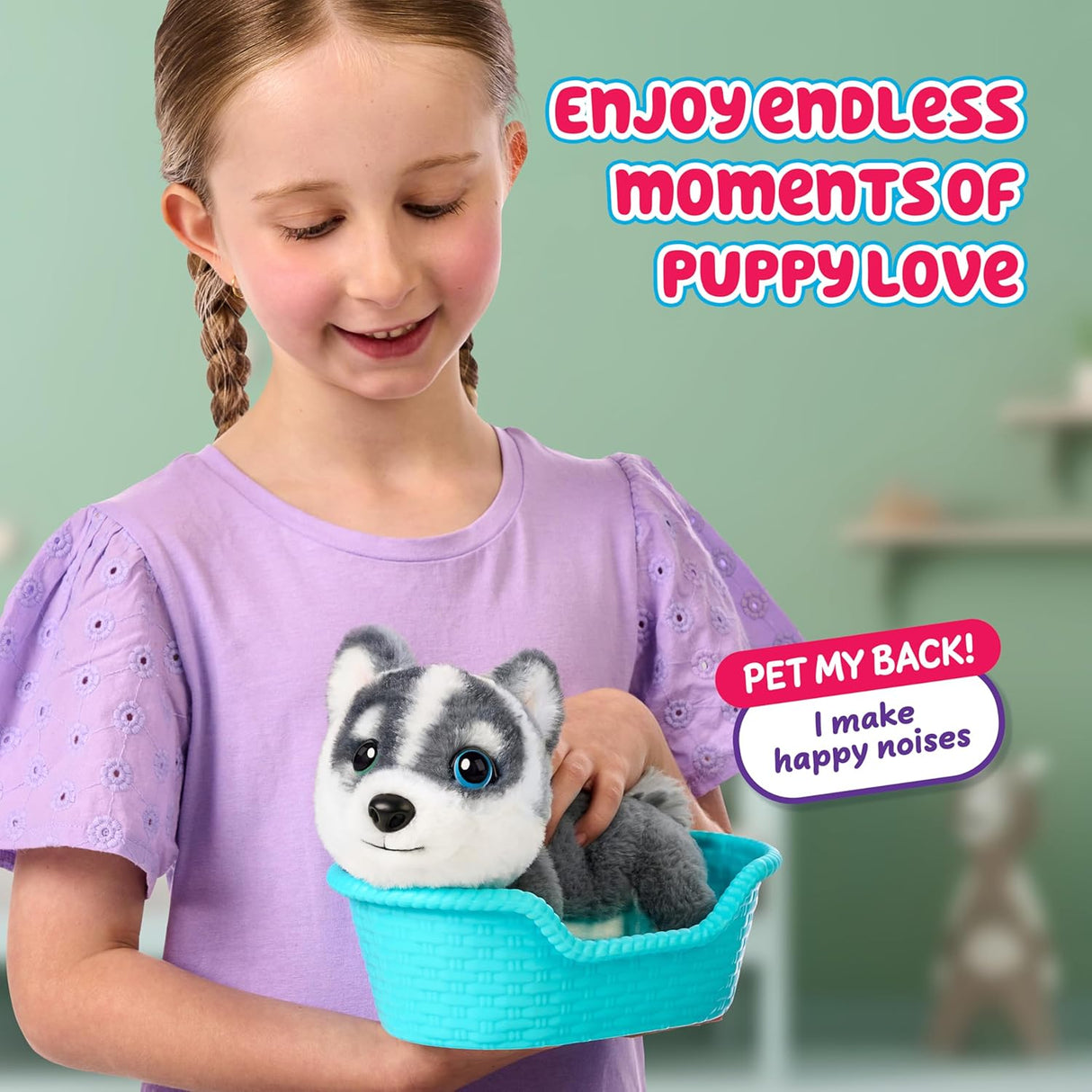 Little Live Pets: My Really Real Puppy Mini - Aurora the Husky