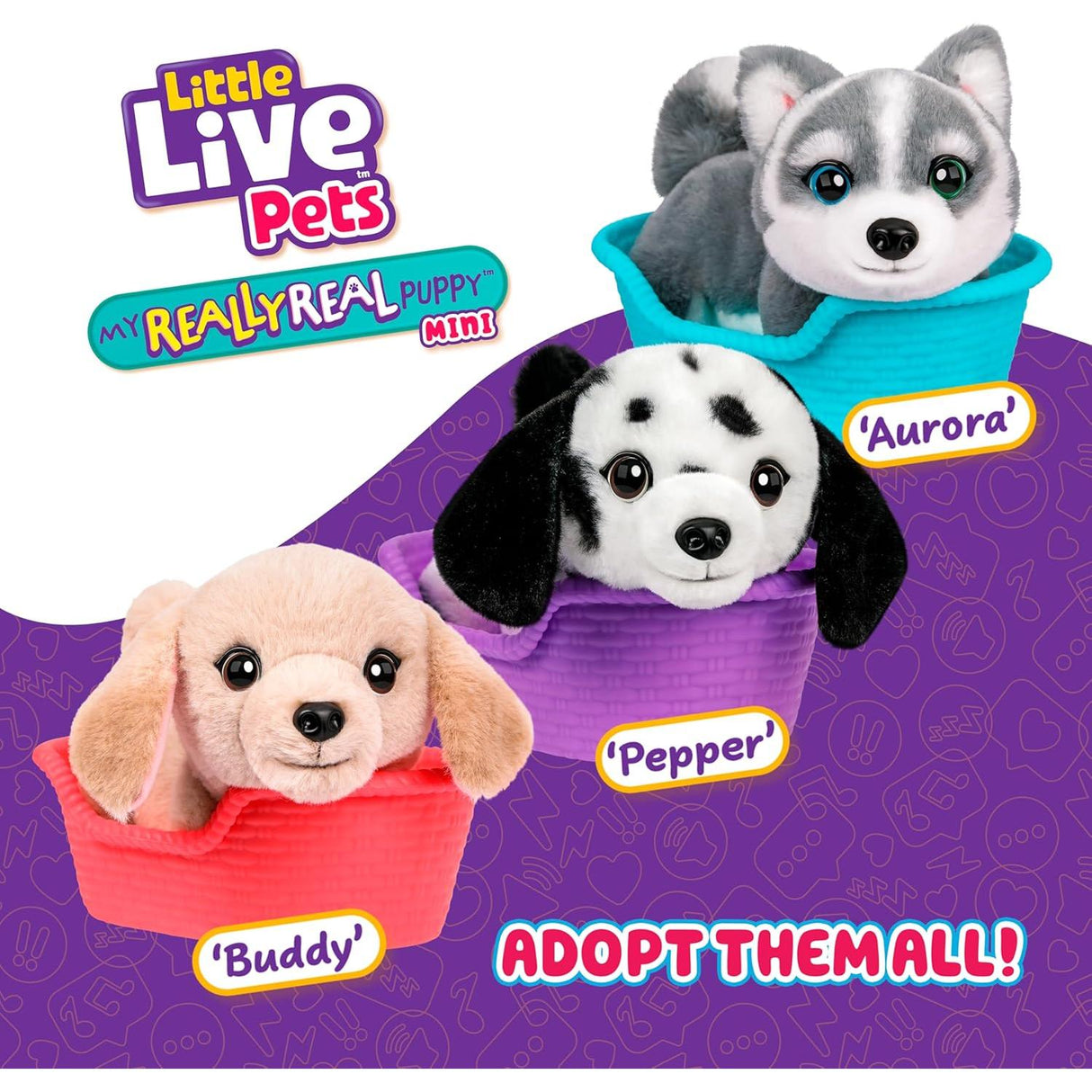 Little Live Pets: My Really Real Puppy Mini - Pepper the Dalmatian