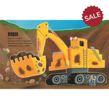 Mad About Trucks and Diggers Book