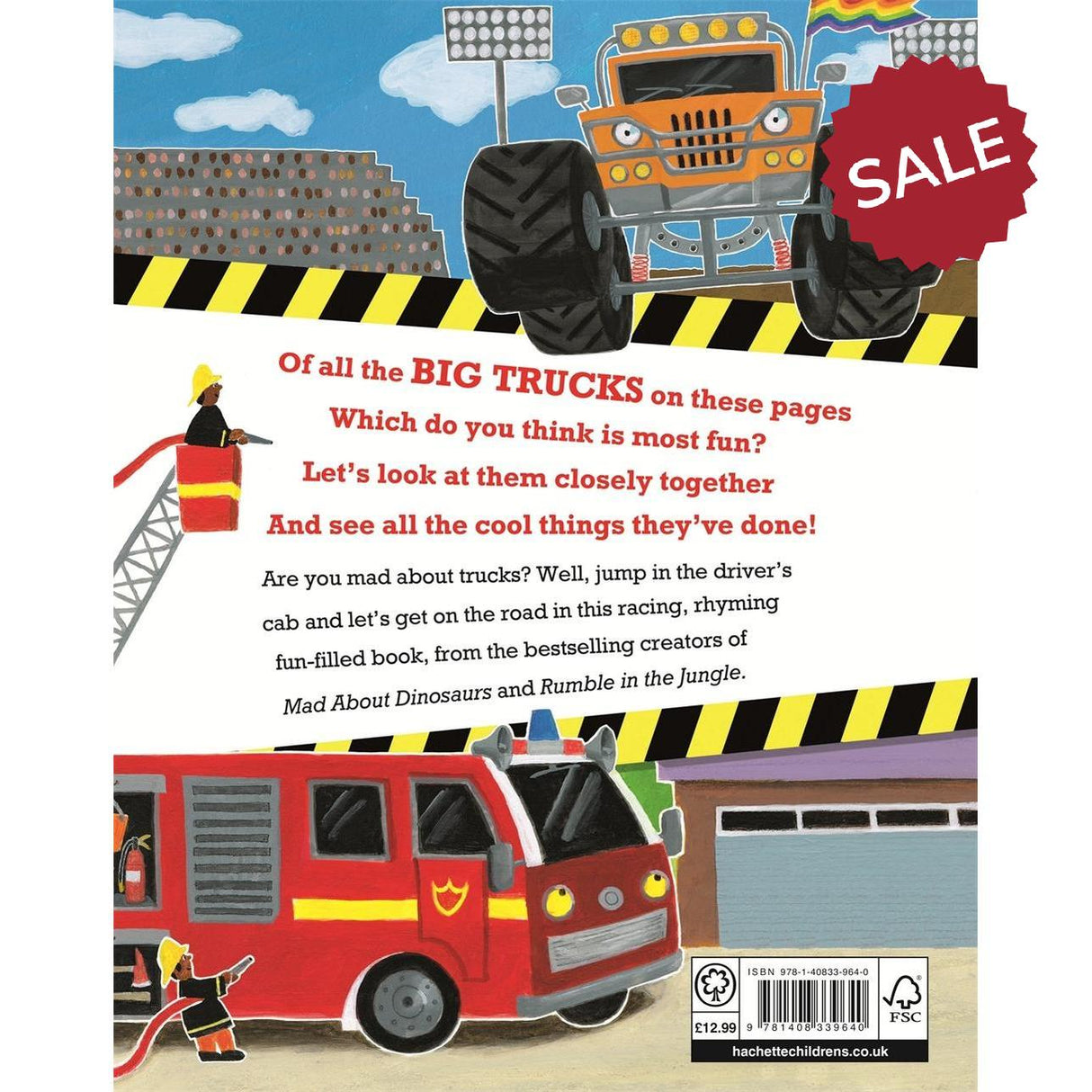 Mad About Trucks and Diggers Book