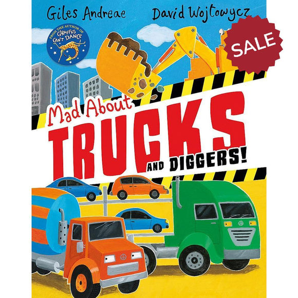 Mad About Trucks and Diggers Book