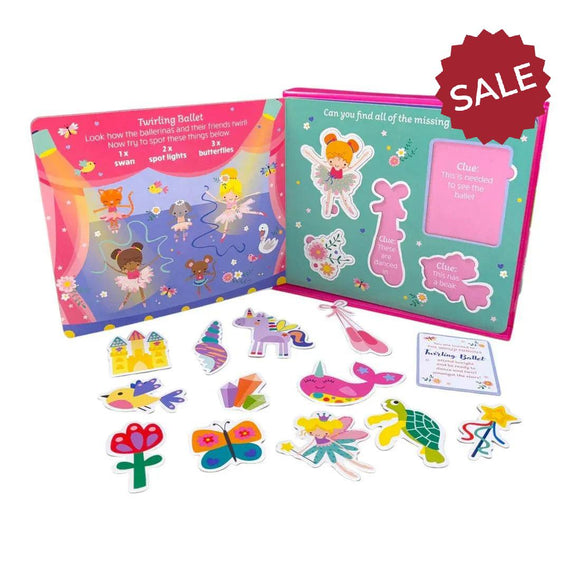 Magical Wonderland Book with Puzzle Pieces