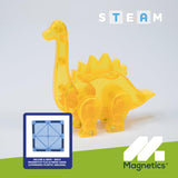 Magnetic Tiles Dinosaurs Set 30-pcs