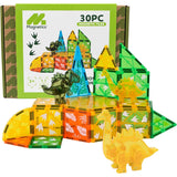 Magnetic Tiles Dinosaurs Set 30-pcs