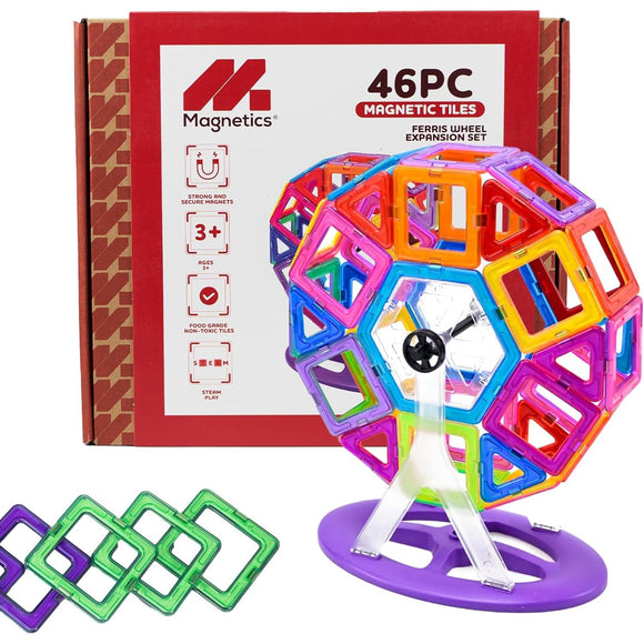 Magnetic Tiles Ferris Wheel Set 46-pcs