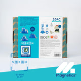 Magnetic Tiles Sea Life Set 30-pcs
