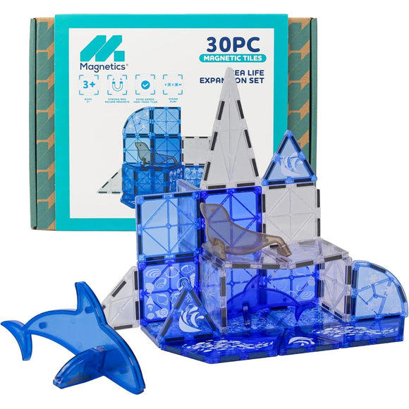 Magnetic Tiles Sea Life Set 30-pcs