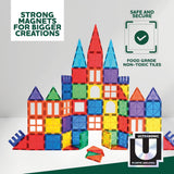 Magnetic Tiles Set 70-pcs