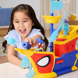 Marvel Spidey and his Amazing Friends Water-Webs Ahoy Bubble Pirate Ship