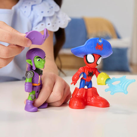 Marvel Spidey and his Amazing Friends Water-Webs Ahoy Bubble Pirate Ship