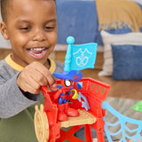 Marvel Spidey and his Amazing Friends Water-Webs Spidey Island Playset