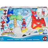 Marvel Spidey and his Amazing Friends Water-Webs Spidey Island Playset