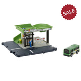 Matchbox Action Drivers Playset - Bus Station with MBX City Bus 1:64