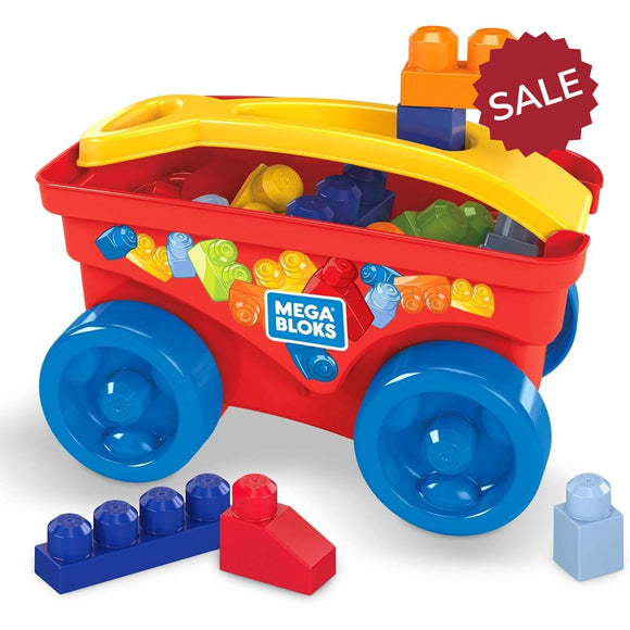 Mega Bloks Pull 'n Play Wagon